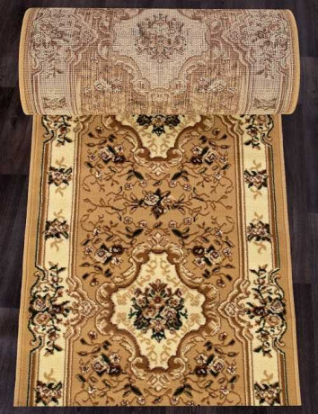 Дорожка ковровая (тканная) Diana 5 бежевый