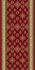 Дорожка ковровая (тканная) Valencia 15 красный