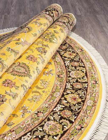 Ковёр ARAVIA-5471-YELLOW-OVAL