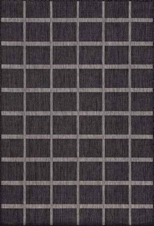 Ковёр VEGAS-S004-BLACK-GRAY-STAN