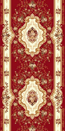 Дорожка ковровая (тканная) Diana 5 зеленый