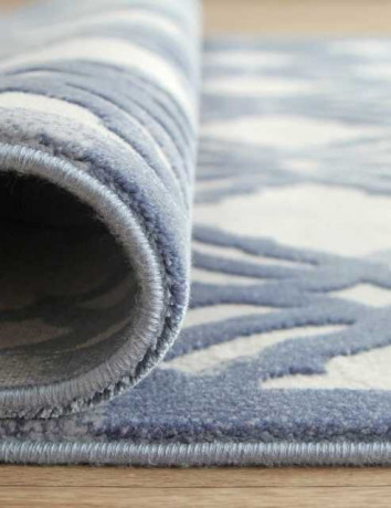 Турецкий ковер SARDES-TRUVA-08423T-BLUE-BLUE-STAN