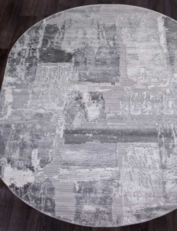 Турецкий ковер ARMINA-03758A-GREY-GREY-OVAL