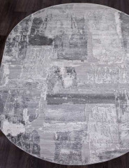 Турецкий ковер ARMINA-03758A-GREY-GREY-OVAL
