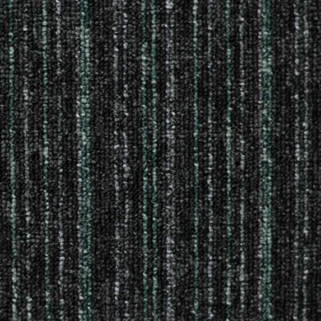 Ковровая Плитка EverestLine (Эверест Лайн) 577 Черный-зеленый