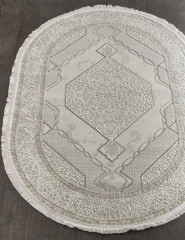 Турецкий ковер MOROCCO-Z-1040-CREAM-OVAL