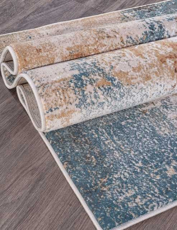 Ковёр RICHMOND-D866-CREAM-BLUE-STAN