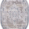 Турецкий ковер AJMAL-LP-289-CREAM-TURQUOISE-OVAL