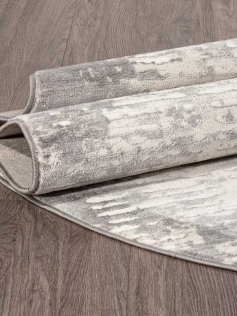 Ковёр ATLANTIS-D999-CREAM-GRAY-OVAL