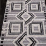 Турецкий ковер ECLIPSE-QP015-WHITE-D-GRAY-STAN
