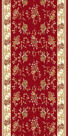 Дорожка ковровая (тканная) Diana 9 зеленый