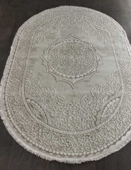 Турецкий ковер MOROCCO-Z-1042-CREAM-OVAL