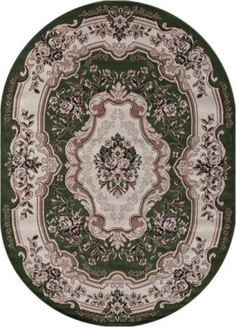 Ковёр GAVANA-D017-GREEN-OVAL