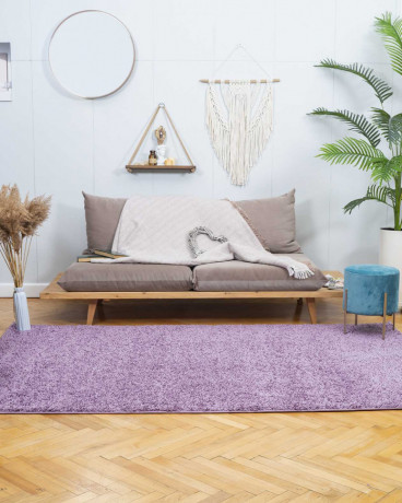 Ковёр СУПЕР ШАГГИ Розовый