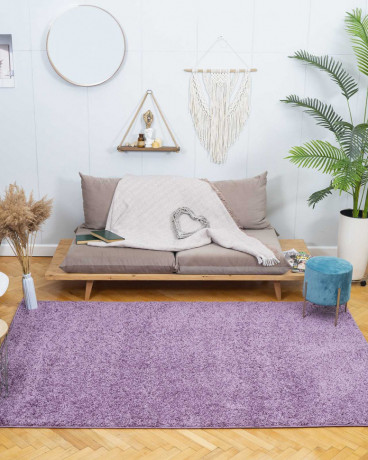 Ковёр СУПЕР ШАГГИ Розовый