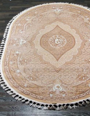 Турецкий ковер HUNKAR-07931-PINK-PINK-OVAL