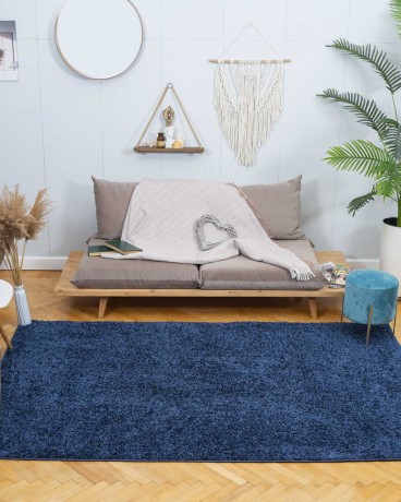 Ковёр СУПЕР ШАГГИ Синий