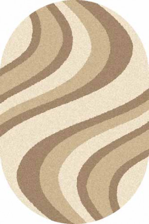 Овальный ковер PLATINUM T617 CREAM