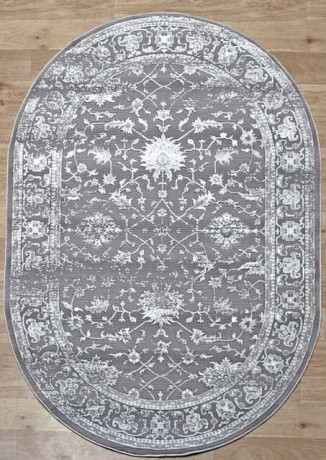 Турецкий ковер ARMINA-03761A-GREY-GREY-OVAL