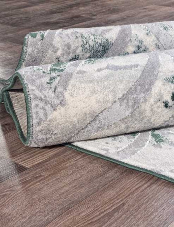 Турецкий ковер MARDAN-5023A-COKEN-D-GREY-GREEN-OVAL