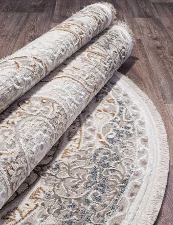 Ковёр ERKAPLAN RODOS-7439A-GREY-CREAM-OVAL