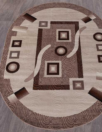 Ковёр GAVANA-D043-BEIGE-OVAL