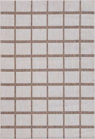 Ковёр VEGAS-S004-CREAM-BROWN-STAN