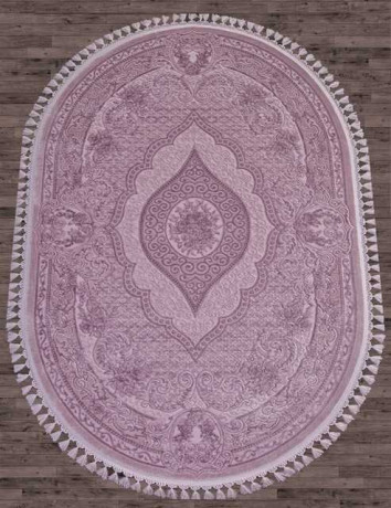 Турецкий ковер HUNKAR-07931-PURPLE-PURPLE-OVAL