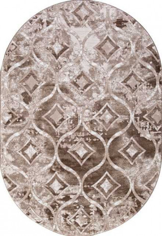 Турецкий ковер MARDAN-5023A-VIZON-COKEN-BROWN-OVAL