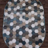 Ковёр MATRIX D579-BEIGE-BLUE-OVAL