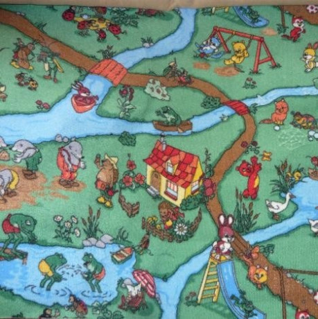 Детский палас ''Ручеек Зеленый''