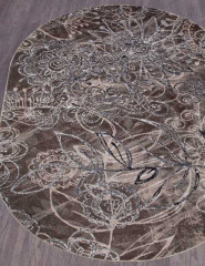 Ковёр SIERRA-D354-BEIGE-BROWN-2-OVAL