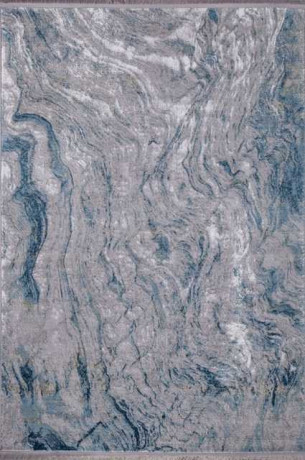 Турецкий ковер AJMAL-LP-308-GREY-BLUE-STAN