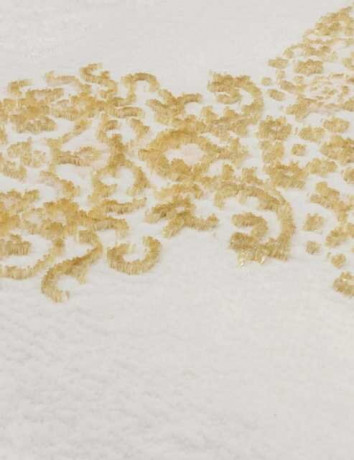 Турецкий ковер HUNKAR-08071A-BLUE-GOLD-OVAL