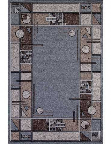 Ковёр SIERRA ALBINA-3-BLUE-BROWN-STAN