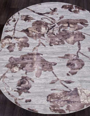 Турецкий ковер TOKIO-17974A-GREY-PINK-OVAL