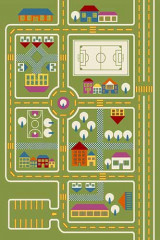 Детский ковер Кристал 55