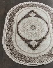 Турецкий ковер MOROCCO-Z-1043-BROWN-OVAL