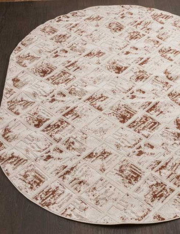 Ковёр ERKAPLAN RODOS-7443A-D-BEIGE-CREAM-OVAL