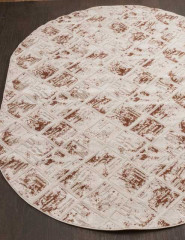 Ковёр ERKAPLAN RODOS-7443A-D-BEIGE-CREAM-OVAL