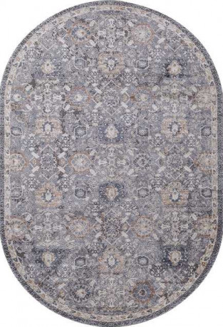 Турецкий ковер OPERA-6034C-L-BLUE-GREY-OVAL