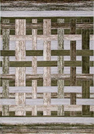 Турецкий ковер TOKIO-17975A-CREAM-D-GREEN-STAN