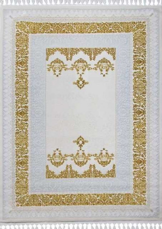 Турецкий ковер HUNKAR-08074A-BLUE-GOLD-STAN