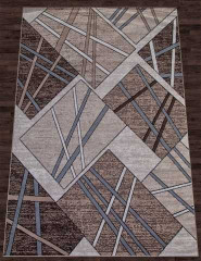 Ковёр SIERRA D487-BEIGE-BROWN-STAN