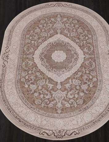 Турецкий ковер ARMINA-03874B-BROWN-BROWN-OVAL