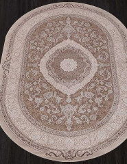 Турецкий ковер ARMINA-03874B-BROWN-BROWN-OVAL