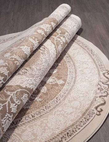 Турецкий ковер ARMINA-03874B-BROWN-BROWN-OVAL