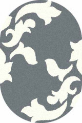 Овальный ковер PLATINUM T620 BLUE-NATURAL