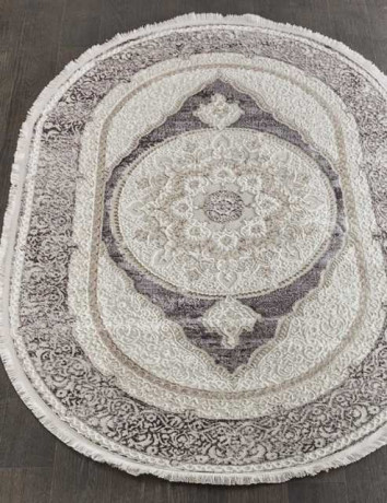 Турецкий ковер MOROCCO-Z-1043-LIGHT-MUF-OVAL