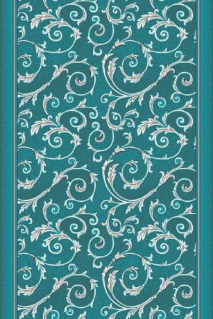 Дорожка паласная ''Вензель Изумруд''